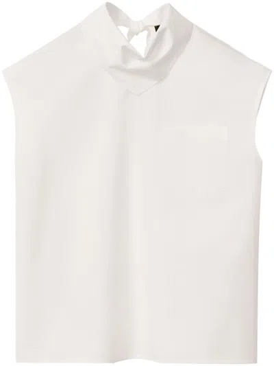 Fabiana Filippi Cotton Tank Top In White