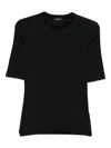 Fabiana Filippi Cotton Top In Black