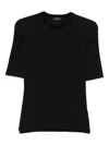 Fabiana Filippi Cotton Top In Black