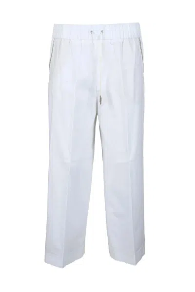 Fabiana Filippi Cotton Trousers - White