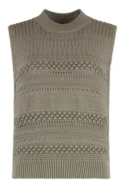 FABIANA FILIPPI COTTON WAIST COAT