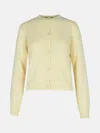 Fabiana Filippi Cream Wool Blend Sweater In Cream