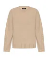 Fabiana Filippi Beige Wool Blend Sweatshirts
