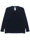 Fabiana Filippi Crew-neck Sweater With Lurex In Blue