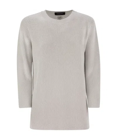 FABIANA FILIPPI FABIANA FILIPPI LUREX CREWNECK JUMPER