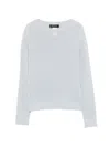 Fabiana Filippi Crew-neck Sweater In Gray