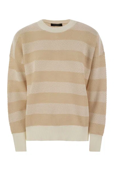 FABIANA FILIPPI FABIANA FILIPPI CREW-NECK SWEATER IN WOOL AND COTTON