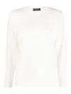 Fabiana Filippi Crew-neck Sweater In Neutral