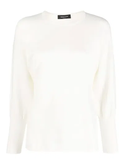Fabiana Filippi Crew-neck Sweater In Neutral