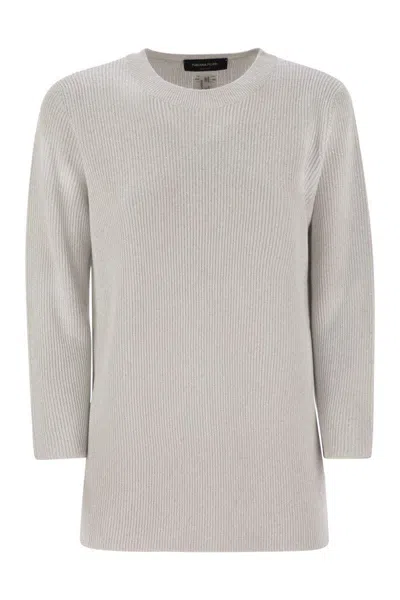 FABIANA FILIPPI FABIANA FILIPPI CREW-NECK SWEATER WITH LUREX