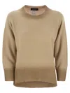 FABIANA FILIPPI FABIANA FILIPPI CREW NECK SWEATER WITH SEQUINS