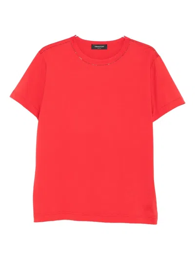 Fabiana Filippi Crew-neck T-shirt In Multi