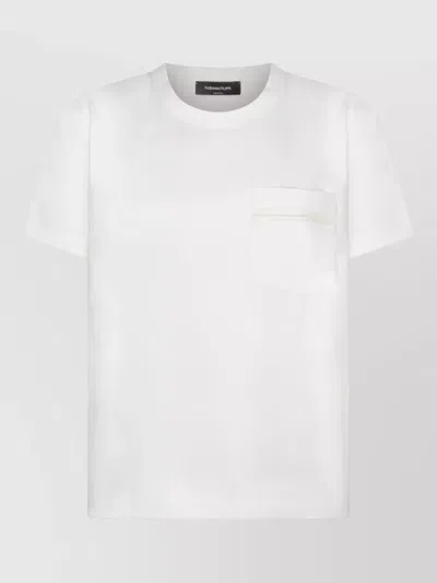 Fabiana Filippi Short Sleeve T-shirt In White