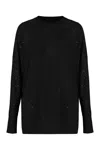 Fabiana Filippi Sequin-embellished Jumper In Black