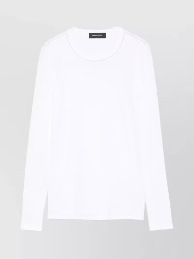 FABIANA FILIPPI CREWNECK COTTON KNIT SWEATER