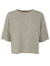 FABIANA FILIPPI FABIANA FILIPPI CREWNECK METALLIC