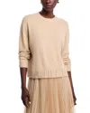 Fabiana Filippi Crewneck Sweater In White