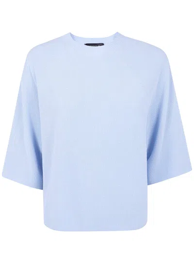 Fabiana Filippi Moncler Grenoble Rose Zip Up Cardigan Jacket In Blue