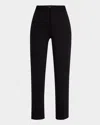 Fabiana Filippi Cropped Slim-fit Trousers In Nero