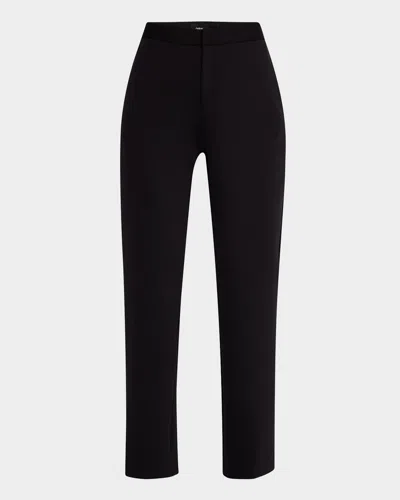 Fabiana Filippi Cropped Slim-fit Trousers In Nero