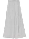 Fabiana Filippi Cropped Trousers In Grey