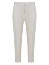 Fabiana Filippi Cropped Trousers In Neutrals