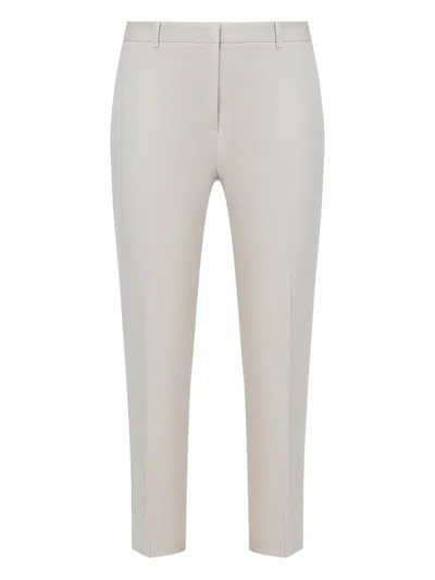Fabiana Filippi Cropped Trousers In Neutrals