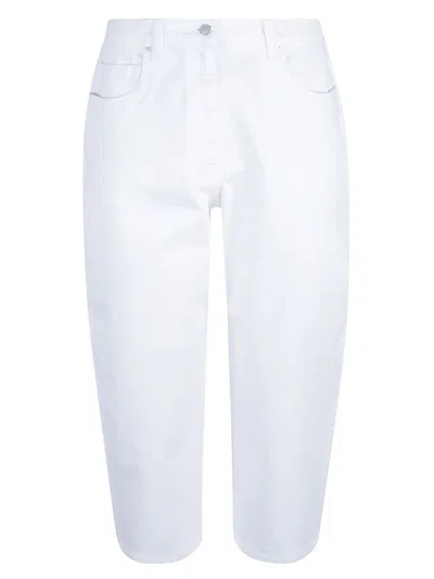 Fabiana Filippi Cropped Trousers In White
