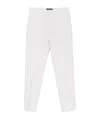 Fabiana Filippi Crystal-embellished Tailored Trousers In White
