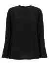 Fabiana Filippi Women's Crepe Tops In Black