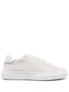 Fabiana Filippi Suede Sneakers With Classic Lace-up Design In White