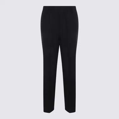 Fabiana Filippi Dark Blue Pants In Blue