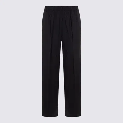 Fabiana Filippi Dark Blue Wool Pants