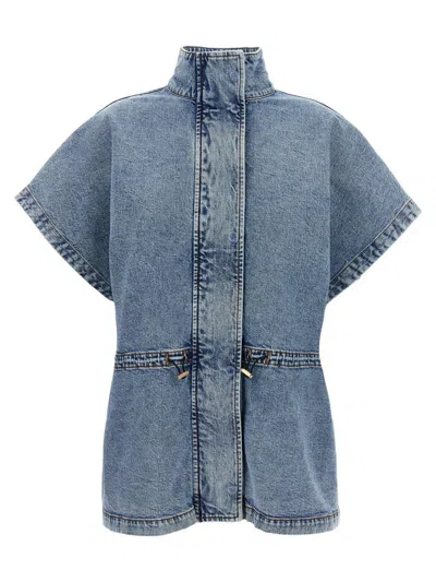 FABIANA FILIPPI FABIANA FILIPPI DENIM CAPE