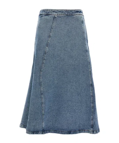 FABIANA FILIPPI FABIANA FILIPPI DENIM MIDI SKIRT