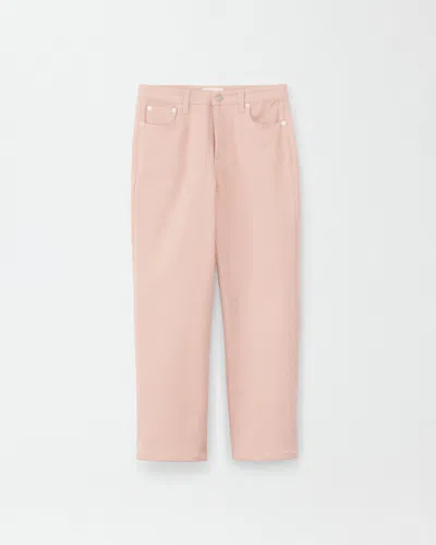 Fabiana Filippi Denim Trousers In Macaron Pink