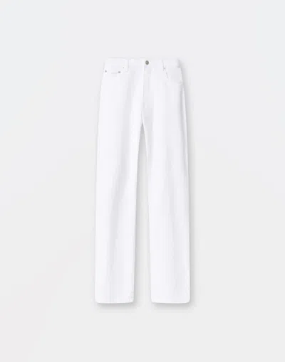 Fabiana Filippi High-rise Straight-leg Jeans In White
