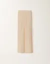 Fabiana Filippi Deruta Wool And Linen Mat Trousers In Brown