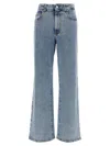 Fabiana Filippi Diamond Thread Wide Leg Jeans