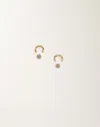 Fabiana Filippi Diamond Wire Circle Earrings