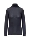 Fabiana Filippi Dolcevita Sweater In Blu Inchiostro