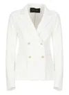 FABIANA FILIPPI DOUBLE-BREASTED BLAZER WITH PEAK LAPEL