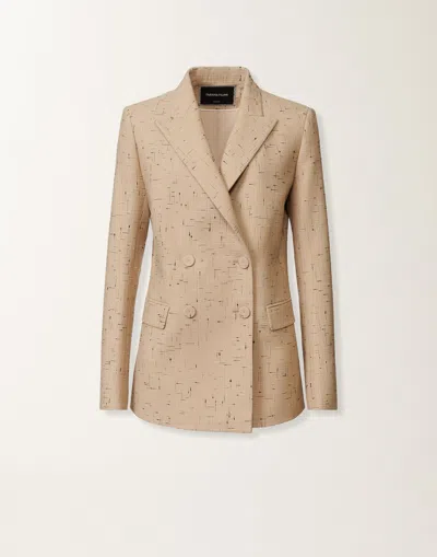 Fabiana Filippi Double-breasted Jacket In Buttoned Tailoring