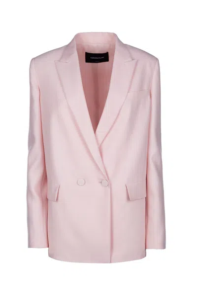 Fabiana Filippi Doppelreihiger Blazer In Pink