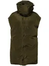 Fabiana Filippi Down Coat In Green
