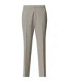 Fabiana Filippi Montefalco Techno Tailoring Trousers In Brown