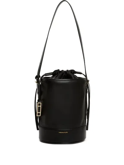 Fabiana Filippi Drawstring Bucket Bag In Black