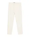 Fabiana Filippi Pleated-detail Drawstring Trousers In White