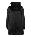 Fabiana Filippi Drawstring Coat In Black