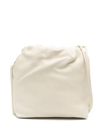 Fabiana Filippi Drawstring Shoulder Bag In Neutrals